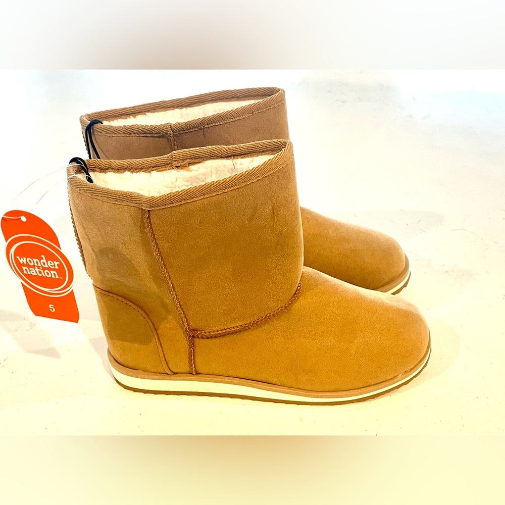 WonderNation Girls Boots , Size 5
